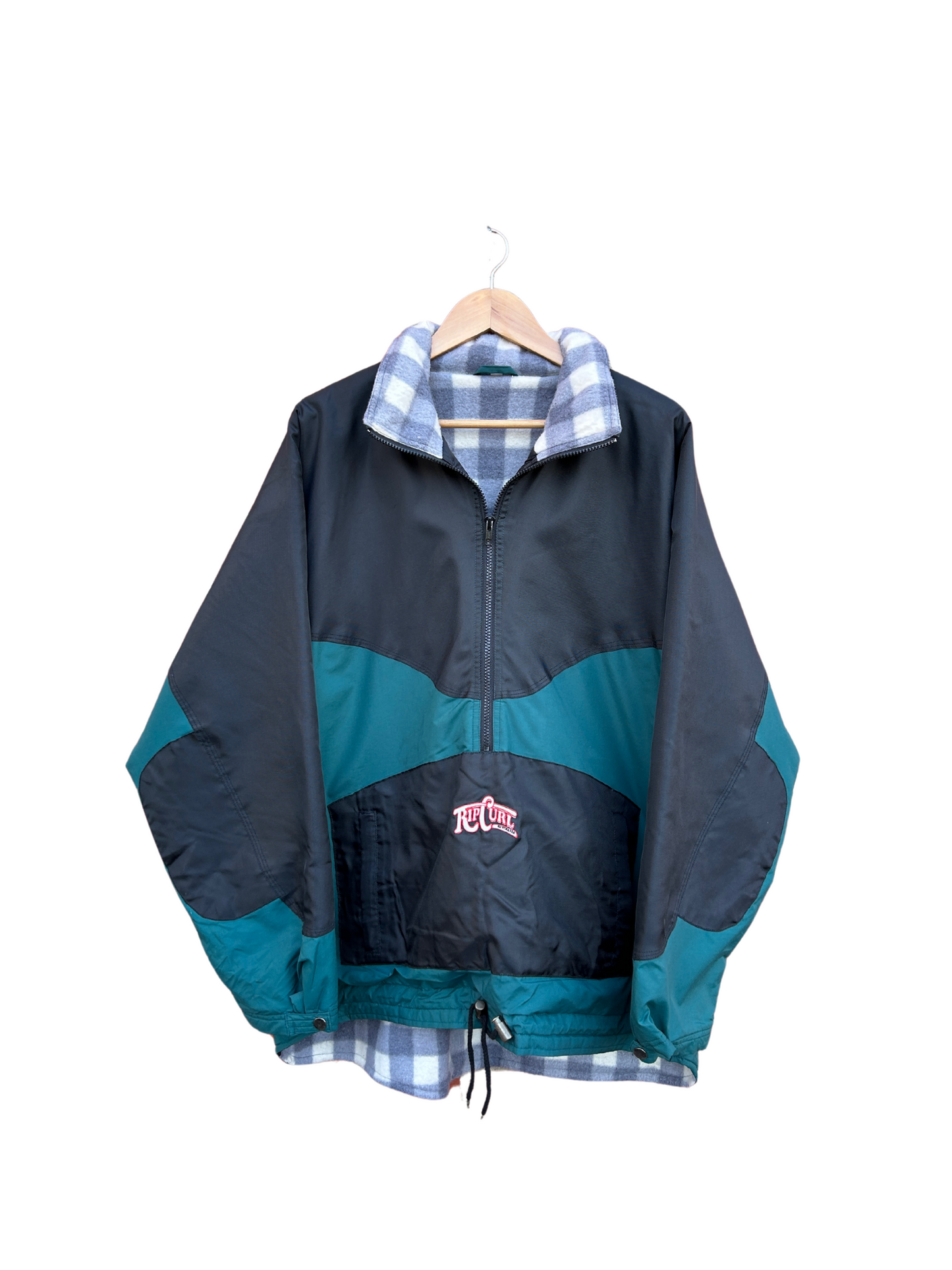 Vintage 90s Rip Curl Half Zip - XL