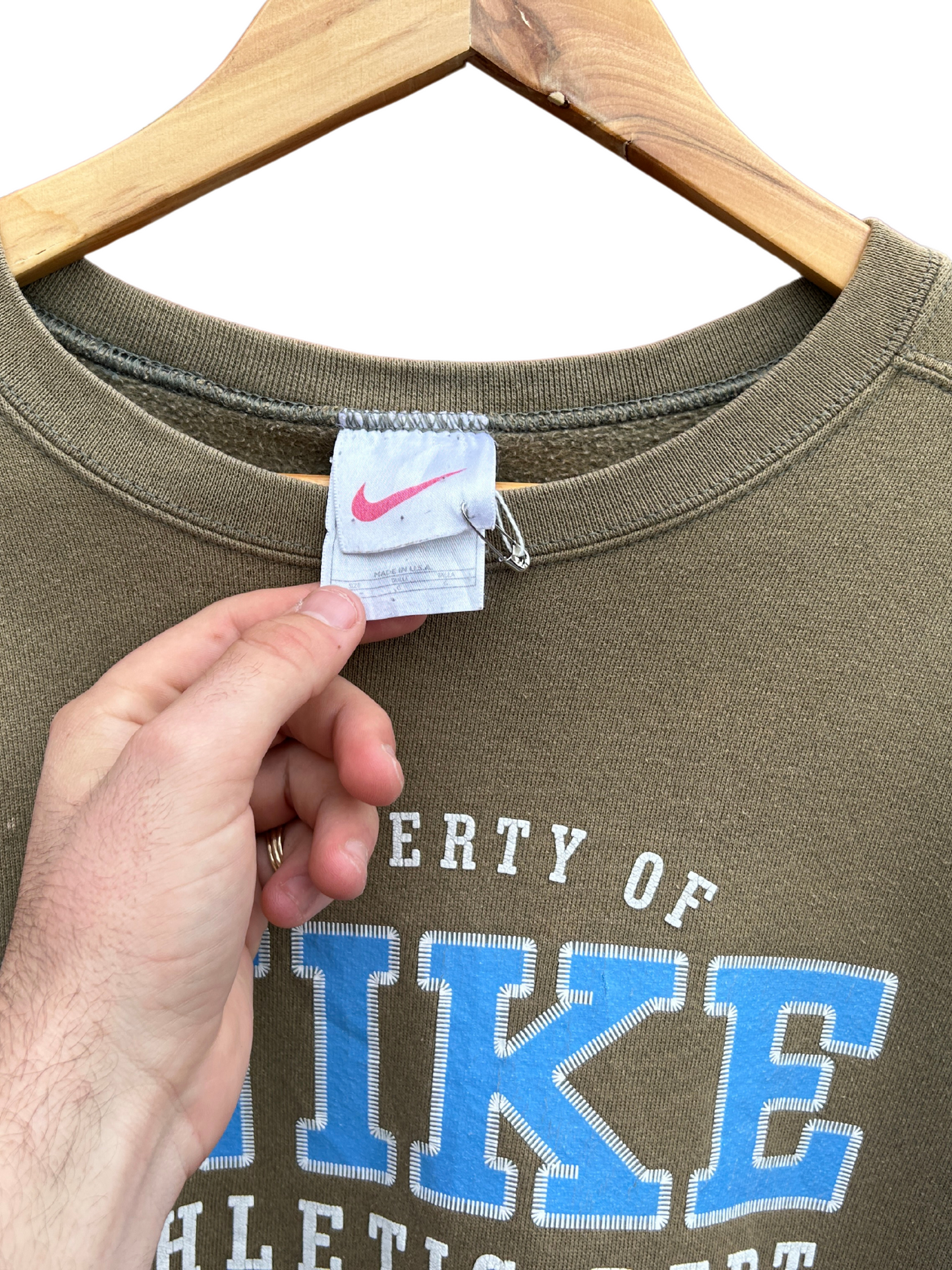 Vintage 90s Nike crew - Small