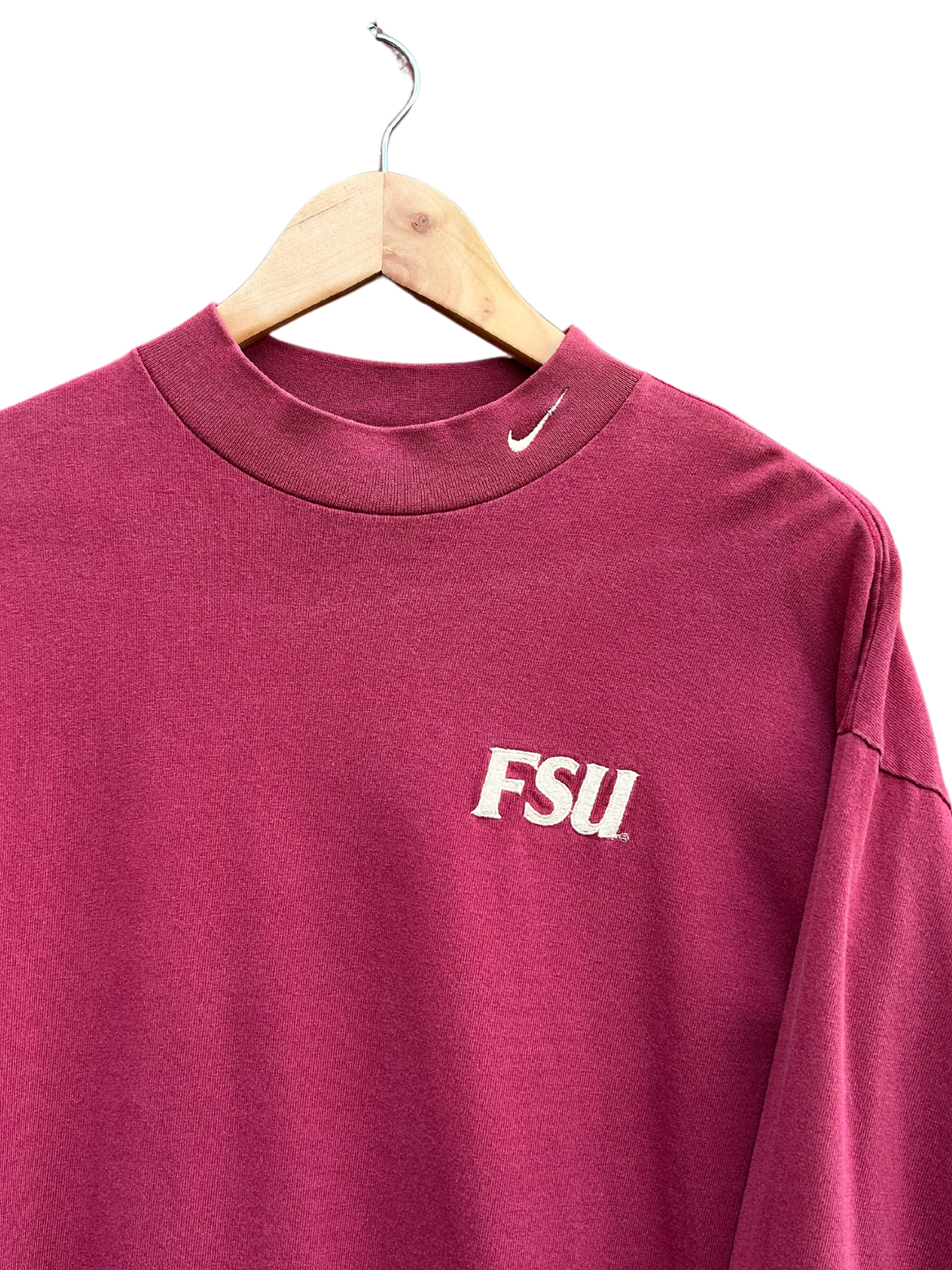 Vintage Nike FSU mock neck - baggy medium