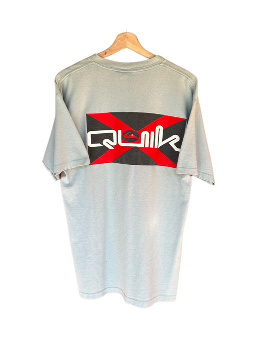 Vintage Quiksilver 90s tee - large