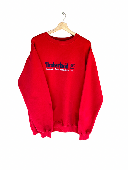 Vintage 90s Timberland crew - large