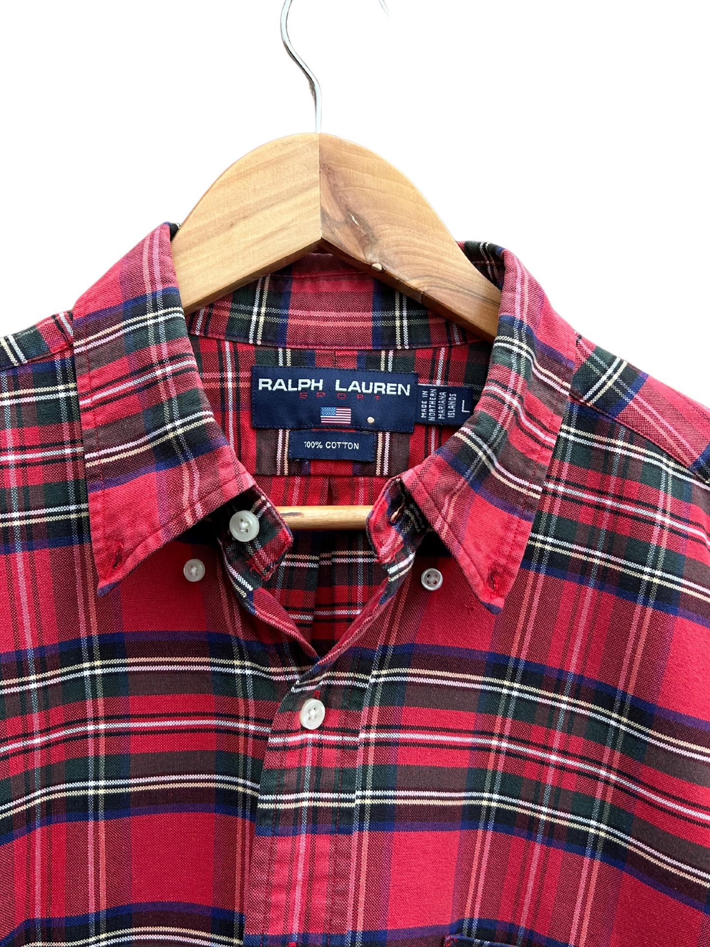 Vintage Ralph Polo sport button up - XL