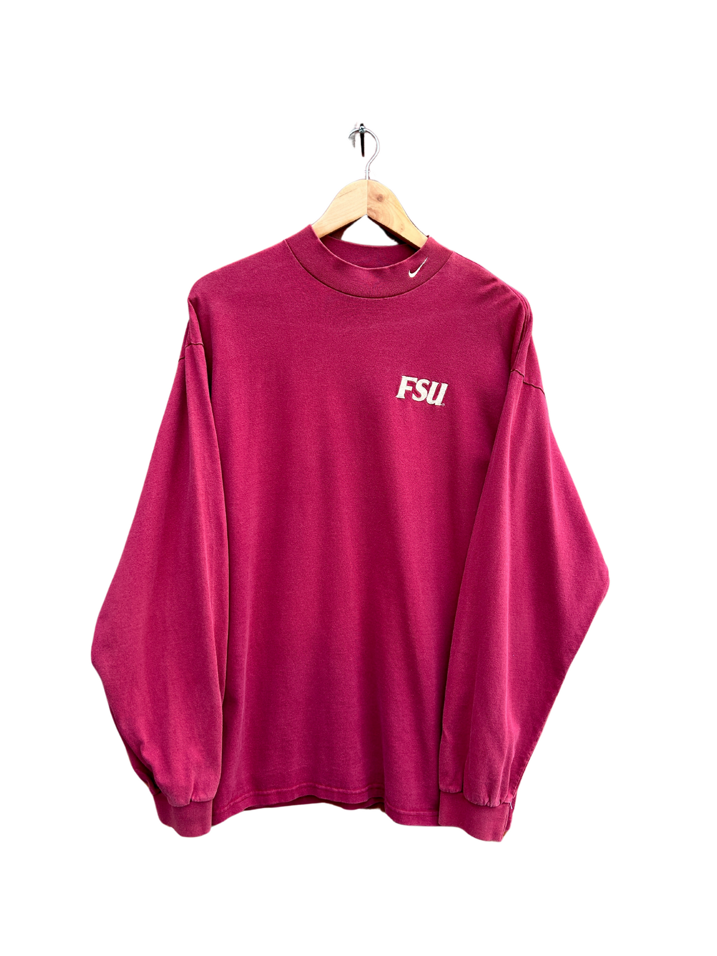 Vintage Nike FSU mock neck - baggy medium