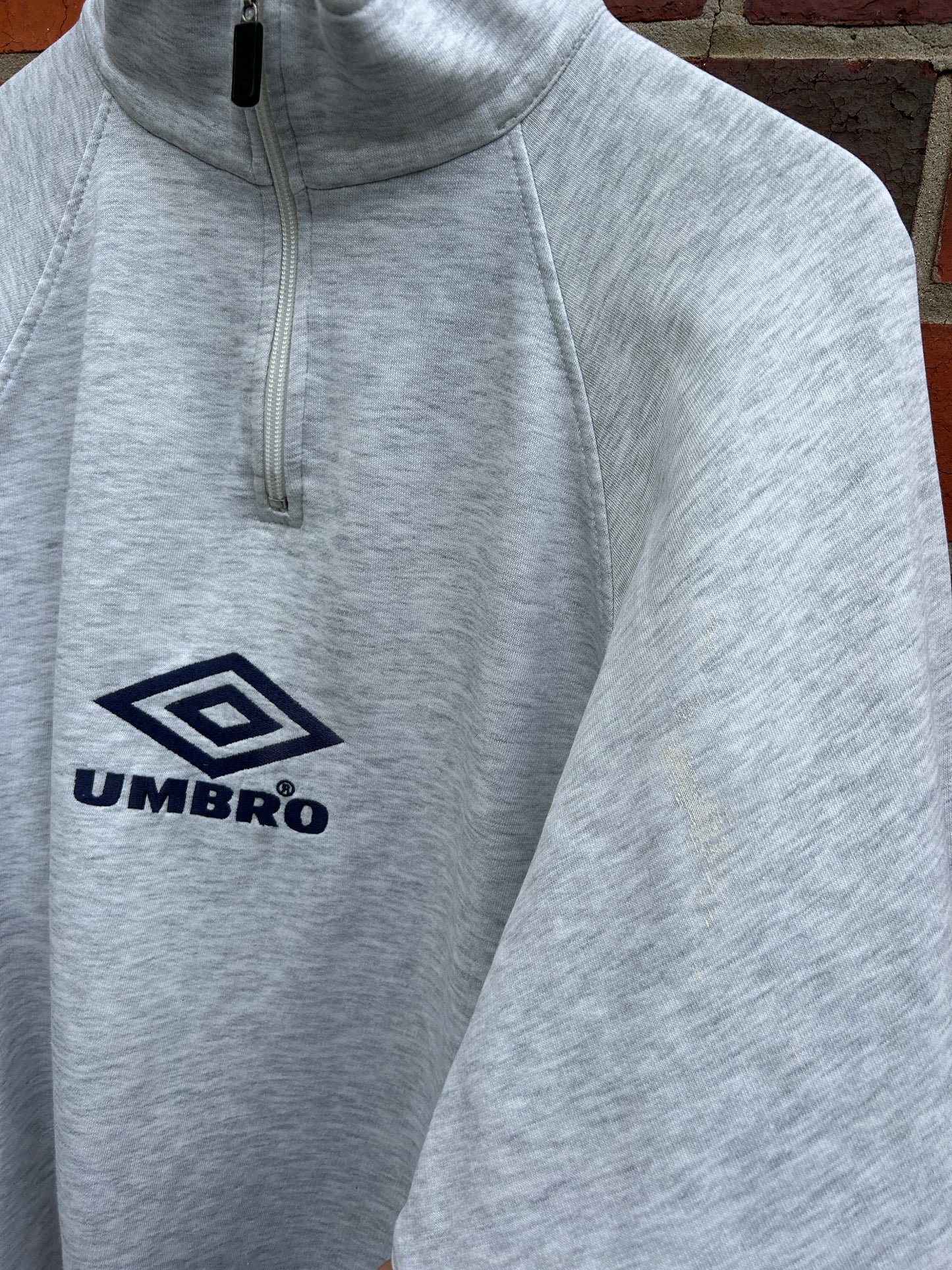 Vintage Umbro quarter zip size medium