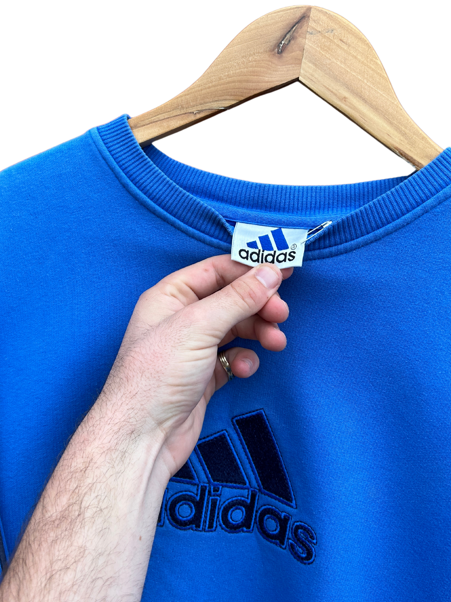 Vintage Adidas crew - medium