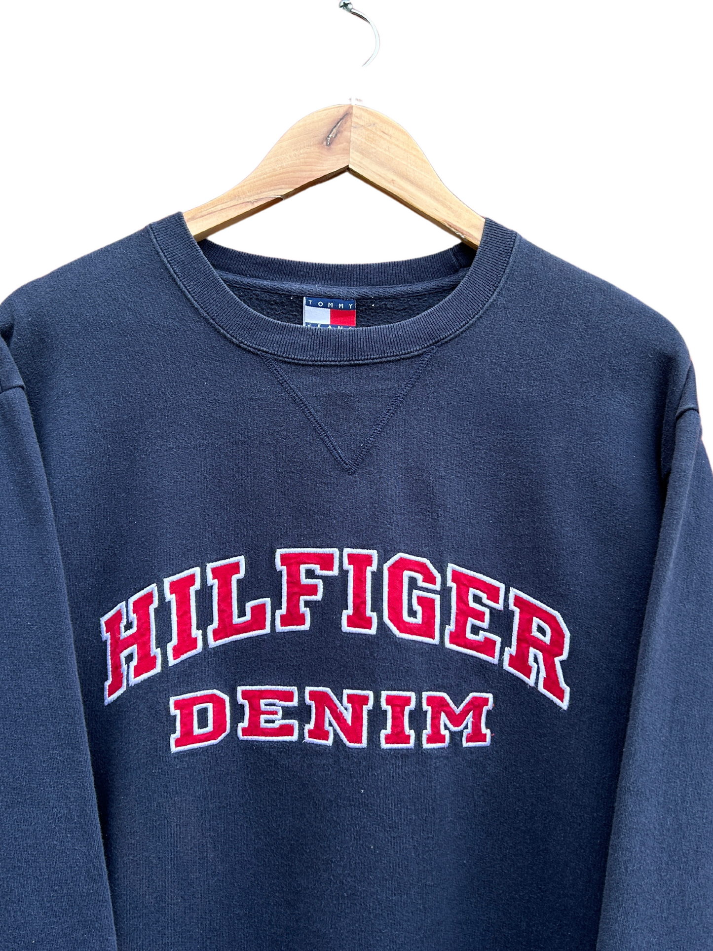 Vintage Tommy Hilfiger Crew - large